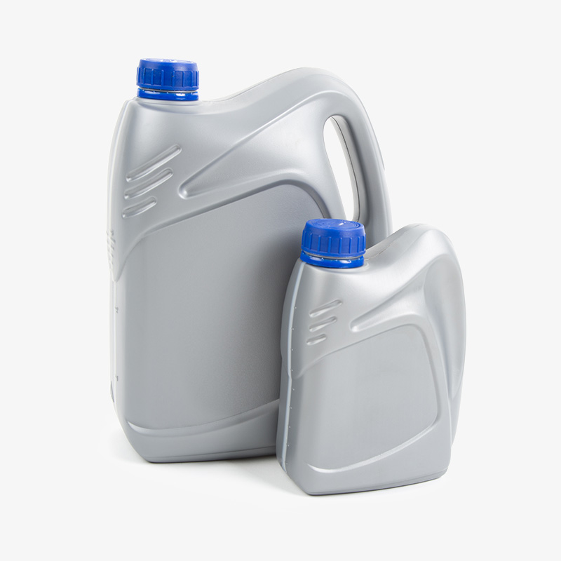 SIMPLE BLUE OIL CANS